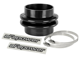 afe Magnum FORCE Intake Coupling Kit (3-1/4 IN ID x 3 IN L) Black Straight Bellow Coupler - Universal