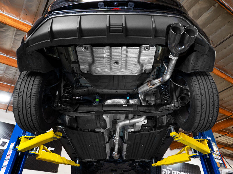 aFe Takeda 2.5" 304 Stainless Steel Axle-Back Exhaust w/ Black Tips - Hyundai Kona 1.6T 2024-2026
