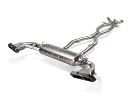 Akrapovic Titanium Evolution Line Catback Exhaust - Mercedes GLE63 AMG S (w/ OEM Hitch; W167) 2021-2024
