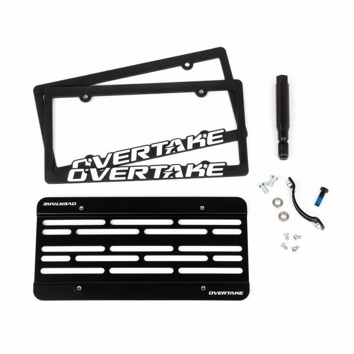 Overtake MaxxAdjust License Plate Relocation Kit - Subaru WRX & STi 2018-2021 / Impreza 2017+ (+Multiple Fitments)