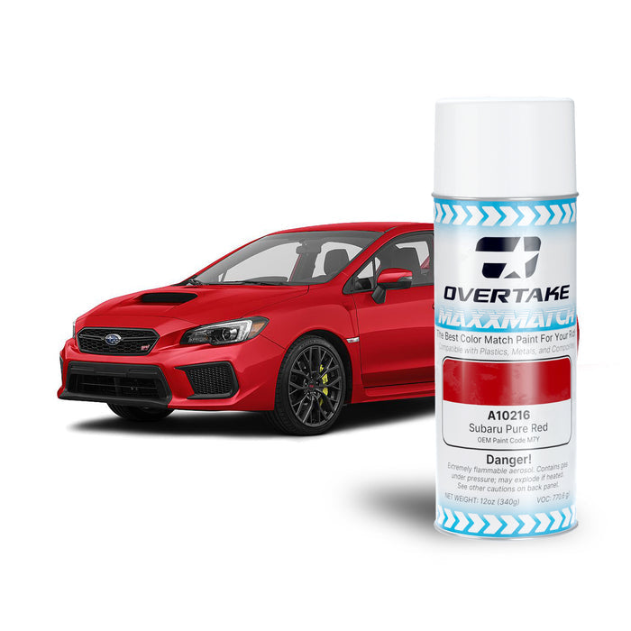 Overtake MaxxMatch Paint - OEM Subaru Paint Codes 12oz. Can