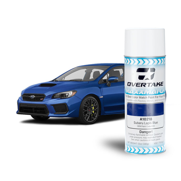 Overtake MaxxMatch Paint - OEM Subaru Paint Codes 12oz. Can