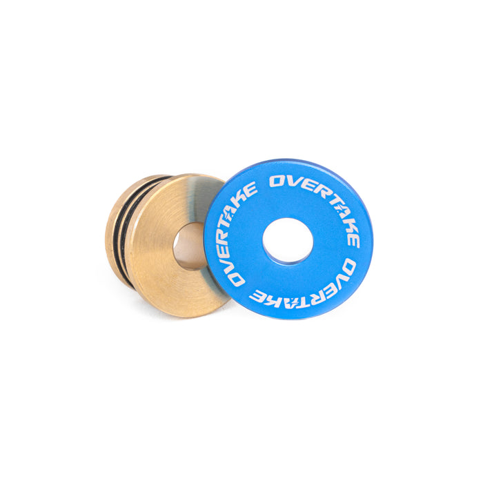 Overtake Brass Shifter Bushing Kit - Subaru WRX 2015-2025 (+Multiple Fitments)
