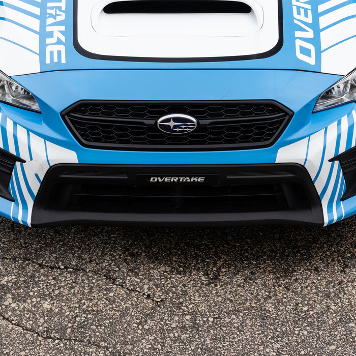 Overtake Front License Plate Delete - Subaru WRX / STi 2015-2021