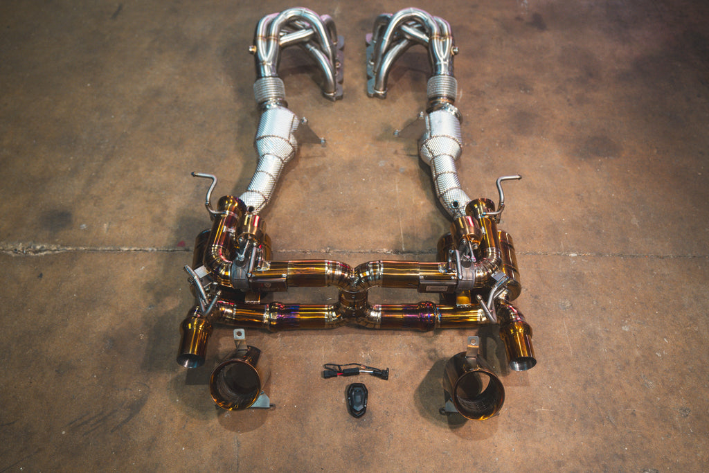 Valvetronic Valved Sport Catback Exhaust System - Ferrari 458 Speciale 2013-2015