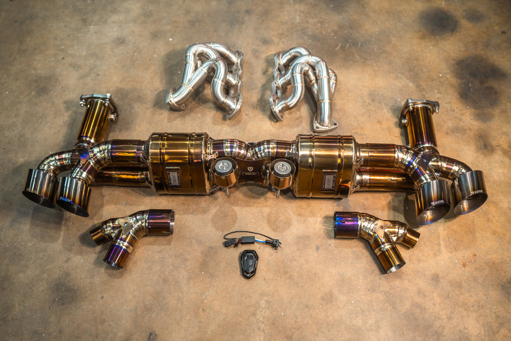 Valvetronic Valved Race Catback Exhaust System - Porsche 911 Turbo (991.1 / 991.2) 2014-2019