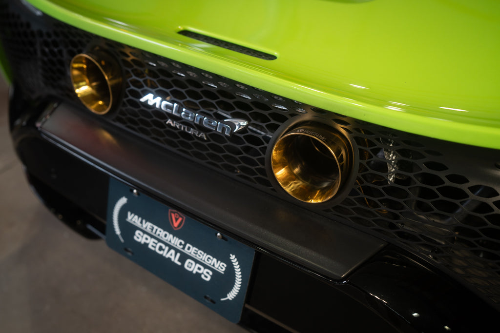 Valvetronic F1 Catback Exhaust Package - Mclaren Artura 2023+
