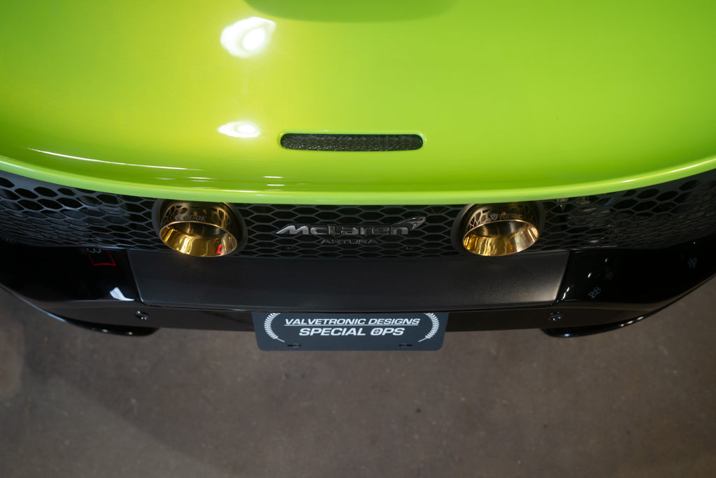 Valvetronic F1 Catback Exhaust Package - Mclaren Artura 2023+