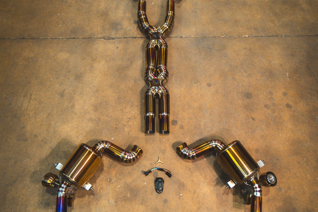 Valvetronic Valved Sport Catback Exhaust System - Ferrari California 4.3 V8 2010-2014