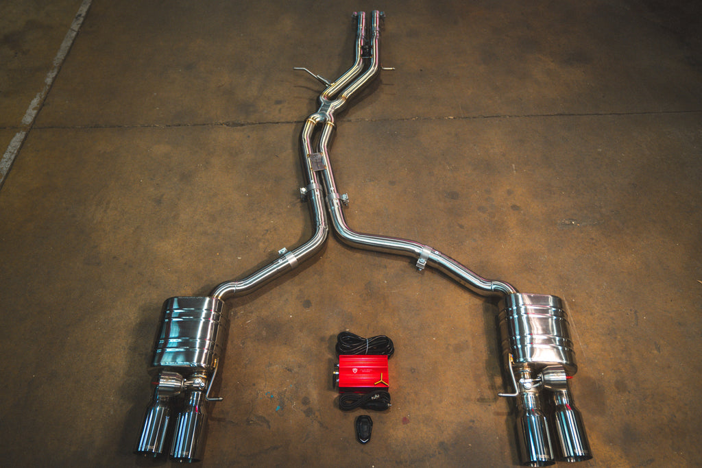 Valvetronic Valved Sport Catback Exhaust System - Audi S4 / S5 (B8/B8.5) 2010-2016