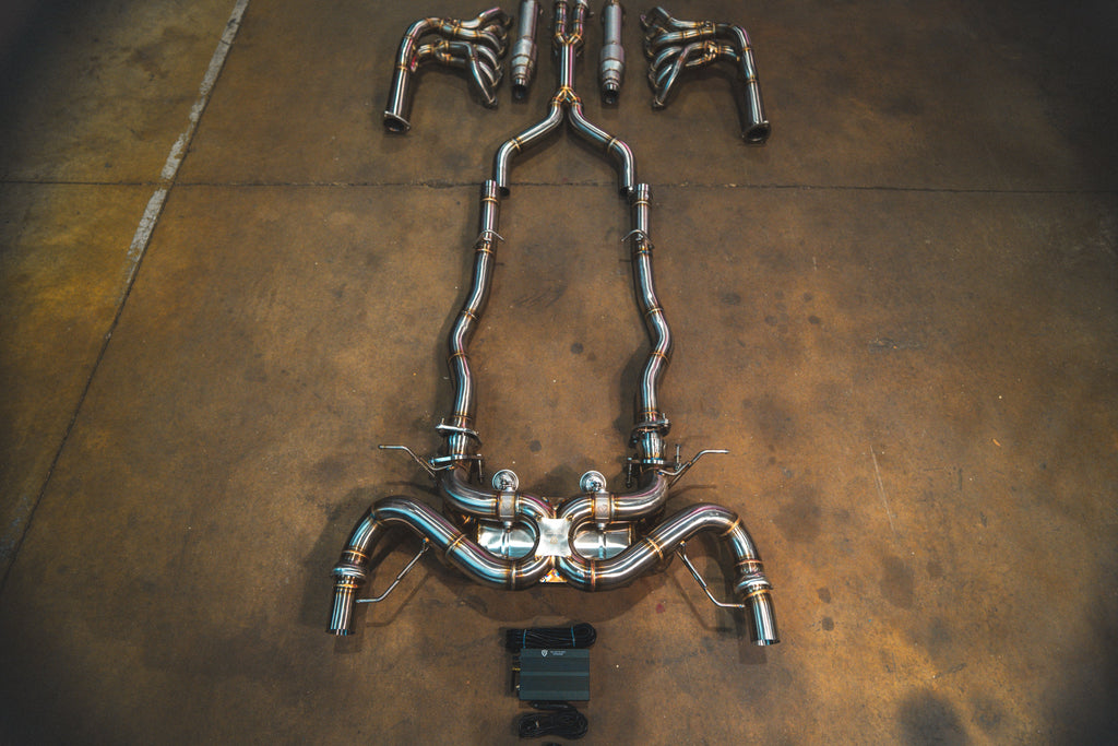 Valvetronic Valved Sport Catback Exhaust System - Multiple V12 Aston Martin Models 2009-2018