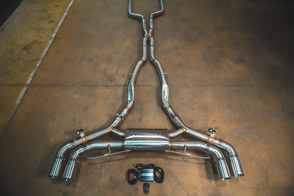 Valvetronic Valved Sport Catback Exhaust System - BMW X5M (F95) / X6M (F96) 2020-2025