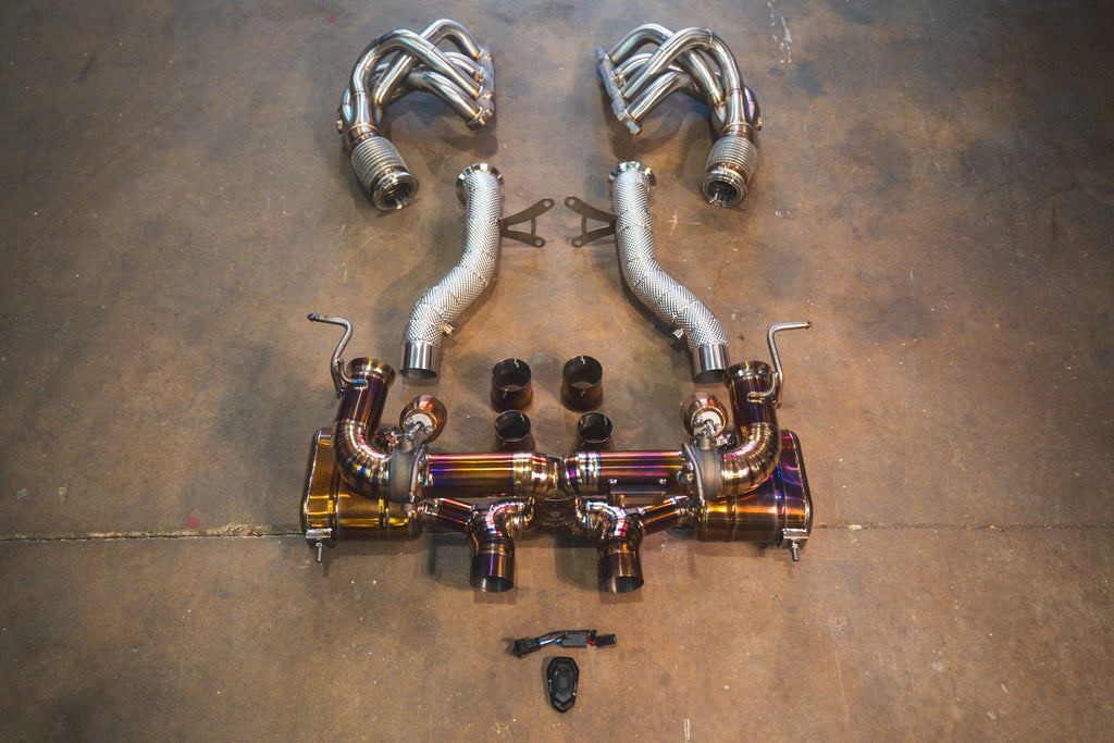 Valvetronic Valved Sport Catback Exhaust System - Ferrari 458 Italia / Spider 2010-2015