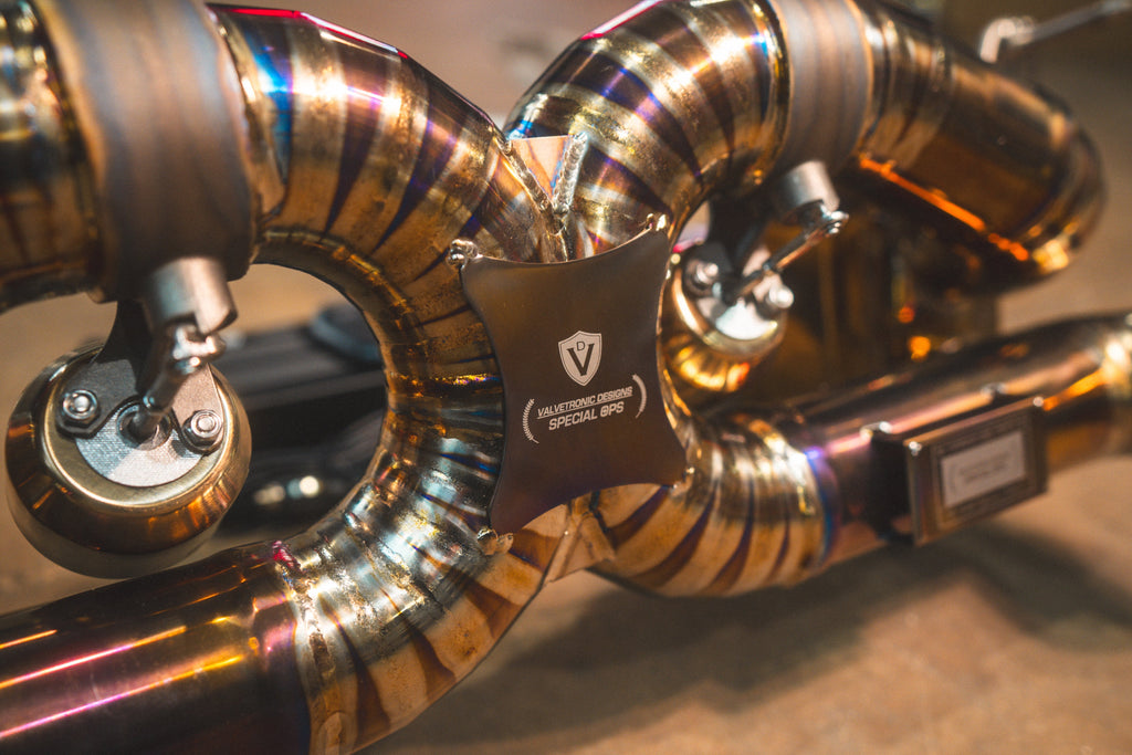 Valvetronic Valved Sport Titanium Catback Exhaust System - Ferrari 488 GTB / Spider / Pista 2016-2021