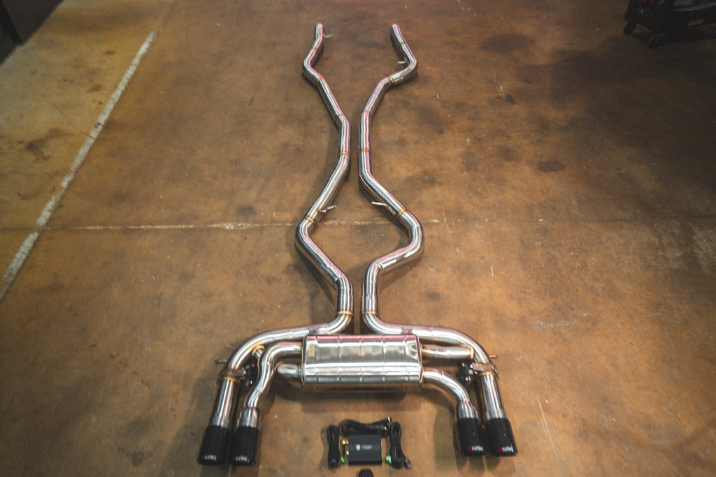Valvetronic Valved Sport Catback Exhaust System - BMW X5M (F85) / X6M (F86) 2015-2018
