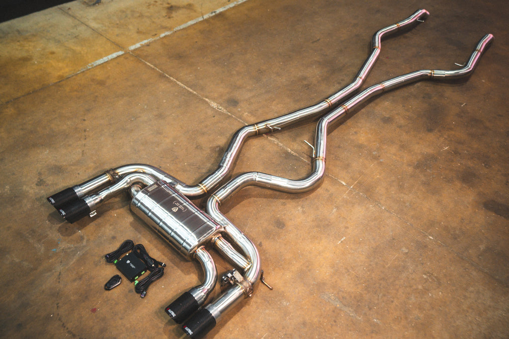 Valvetronic Valved Sport Catback Exhaust System - BMW X5M (F85) / X6M (F86) 2015-2018