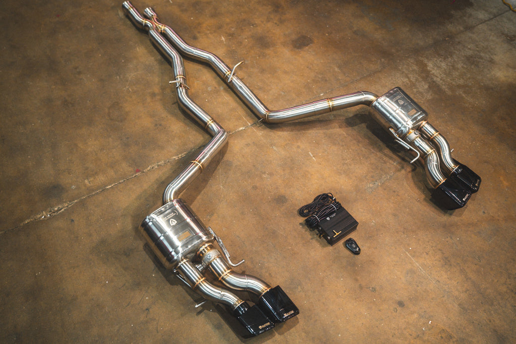 Valvetronic Valved Sport Catback Exhaust System - Mercedes CLS63 AMG (W218) 2011-2018