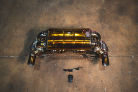 Valvetronic Valved Sport Catback Exhaust System - Ferrari F430 Scuderia / 16M 2007-2009