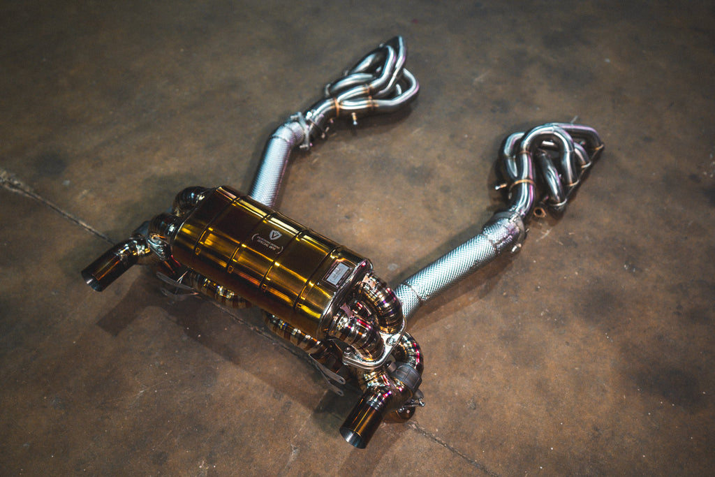 Valvetronic Valved Sport Catback Exhaust System - Ferrari F430 Scuderia / 16M 2007-2009