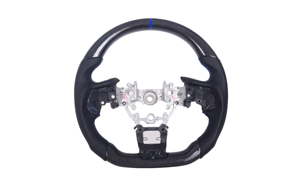 JDMuscle Carbon-Pro Series Steering Wheel - Subaru WRX MT & CVT 2022-2025