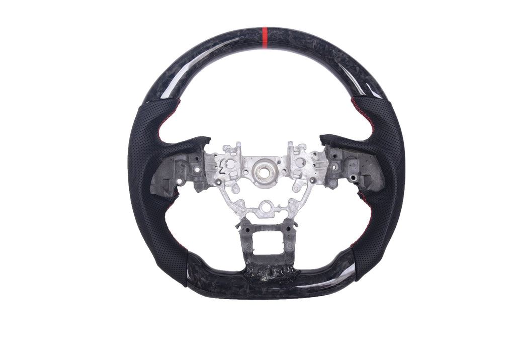 JDMuscle Carbon-Pro Series Steering Wheel - Subaru WRX MT & CVT 2022-2025