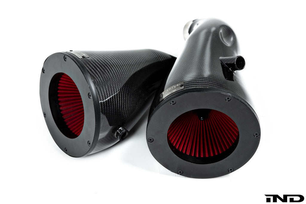 Eventuri Gloss Carbon Fiber Intake + Engine Cover - Mercedes AMG GT / GTS / GTR (C190/R190) 2015-2021