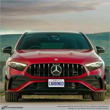 Load image into Gallery viewer, Carbonio No-Drill Front License Plate Mount - Mercedes A35 AMG 2023-2025