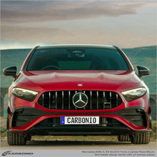 Load image into Gallery viewer, Carbonio No-Drill Front License Plate Mount - Mercedes A35 AMG 2023-2025