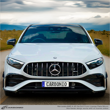 Load image into Gallery viewer, Carbonio No-Drill Front License Plate Mount - Mercedes A45 AMG 2023-2025