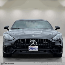 Load image into Gallery viewer, Carbonio No-Drill Front License Plate Mount - Mercedes AMG GT 43 / 55 / 63 Coupe 2024-2027