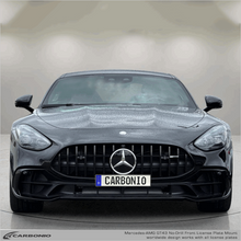 Load image into Gallery viewer, Carbonio No-Drill Front License Plate Mount - Mercedes AMG GT 43 / 55 / 63 Coupe 2024-2027