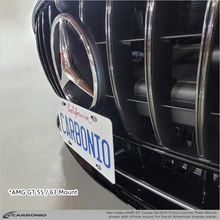Load image into Gallery viewer, Carbonio No-Drill Front License Plate Mount - Mercedes AMG GT 43 / 55 / 63 Coupe 2024-2027