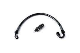 AMS Performance 5/16 Quick Connect to -6AN Inline Fuel Pulsation Damper w/ -6AN Fuel Line - Nissan Z 2023+