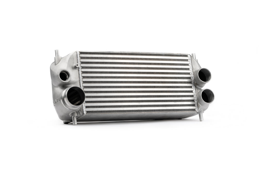 AMS Performance Silver Stock Location Intercooler w/ Logo - Ford F-150 & Raptor 2.7L/3.5L EcoBoost 2015+
