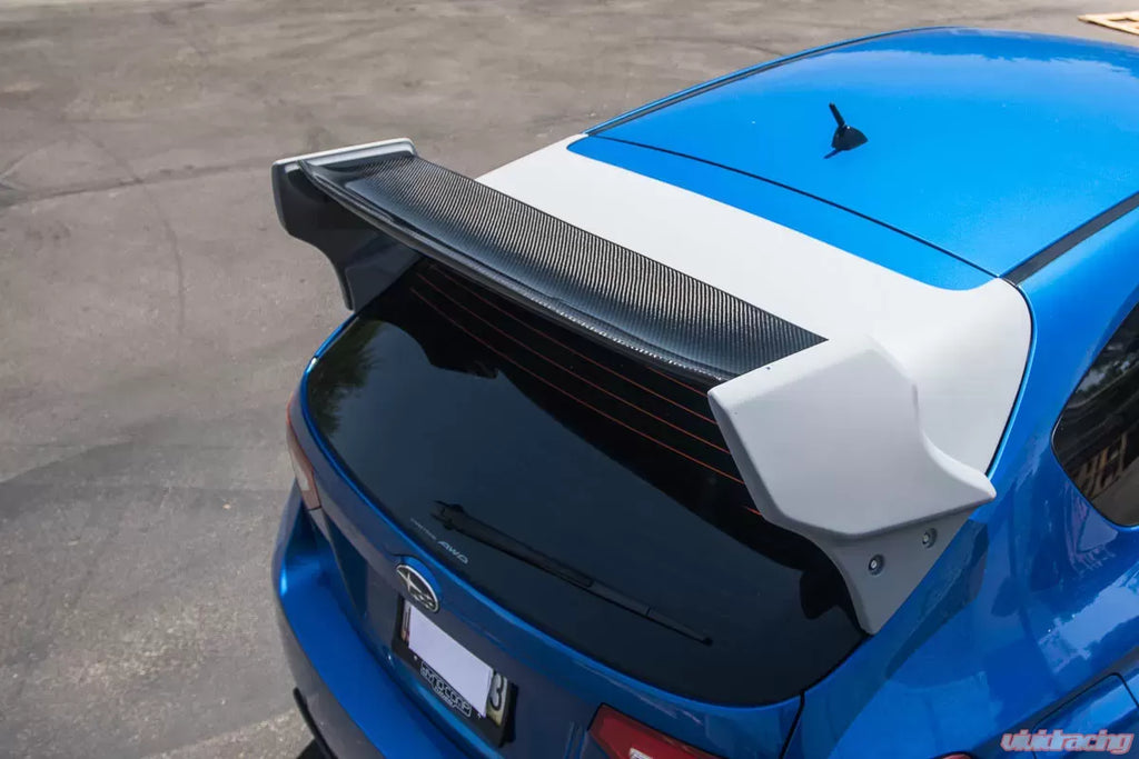 VR Aero Carbon Fiber Rally Wing - Subaru STi Hatchback 2008-2014