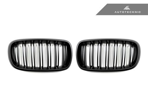 AutoTecknic Double Slat Front Grille Set - BMW X5/X6 (F1x) 2014-2018