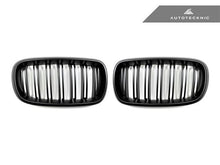 Load image into Gallery viewer, AutoTecknic Double Slat Front Grille Set - BMW X5/X6 (F1x) 2014-2018