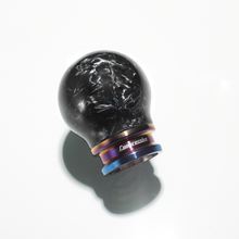 Load image into Gallery viewer, Compressive Tuning Limited Edition Forged Carbon Weighted Shift Knob (Titanium Finish) - Most Subaru Models