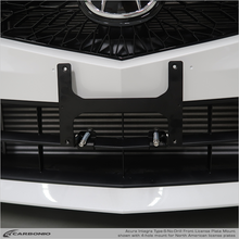 Load image into Gallery viewer, Carbonio No-Drill Front License Plate Mount - Acura Integra Type-S 2024-2026