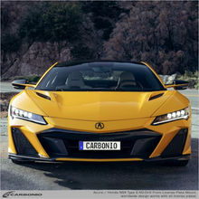 Load image into Gallery viewer, Carbonio No-Drill Front License Plate Mount - Acura NSX 2016-2022