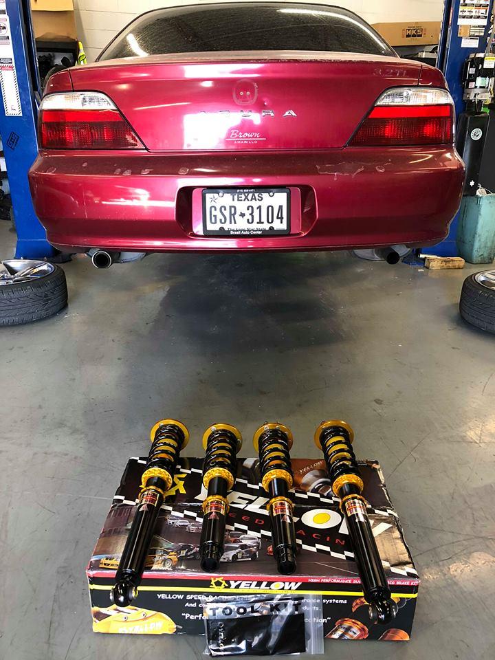 YSR Dynamic Pro Sport Coilovers - Acura TL 2004-2008 (UA6/UA7)
