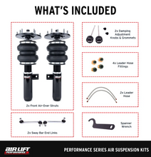 Load image into Gallery viewer, Air Lift Performance Front Air Strut Kit (5 Bolt Upper Mounts) - BMW M3 2015-2018 / M4 2015-2020