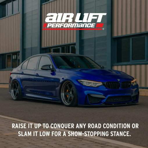 Air Lift Performance Front Air Strut Kit (5 Bolt Upper Mounts) - BMW M3 2015-2018 / M4 2015-2020