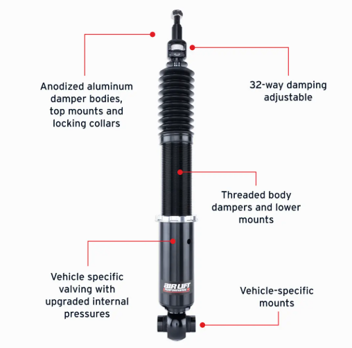 Air Lift Performance Rear Air Strut Kit - BMW M3 2015-2018 / M4 2015-2020