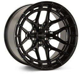 Vossen HFX-1 Hybrid Forged X Deep Gloss Black Wheel - 6x130 22x9.5 +25