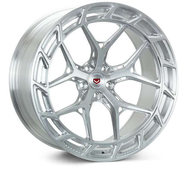 Vossen LC3-01T Forged Brushed Gloss Clear Wheel - 5x112 21x11.5 +10 - BMW G8x M2 Rear Fitment