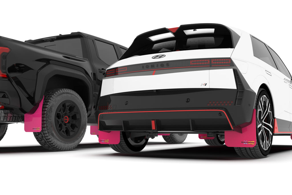 Rally Armor Pink Mud Flap w/ BCE Logo - Hyundai Ioniq 5 2022-2024