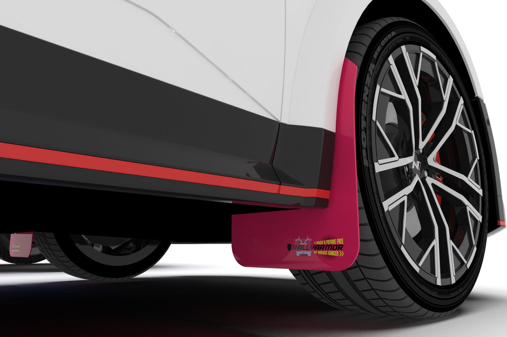Rally Armor Pink UR Mud Flap BCE Logo - Toyota GR Corolla 2023+