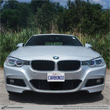 Load image into Gallery viewer, Carbonio No-Drill Front License Plate Mount - BMW 3-Series (F30/F31/F34) 2014-2018