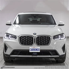 Load image into Gallery viewer, Carbonio No-Drill Front License Plate Mount - BMW X4 (G02 LCI) 2022-2025